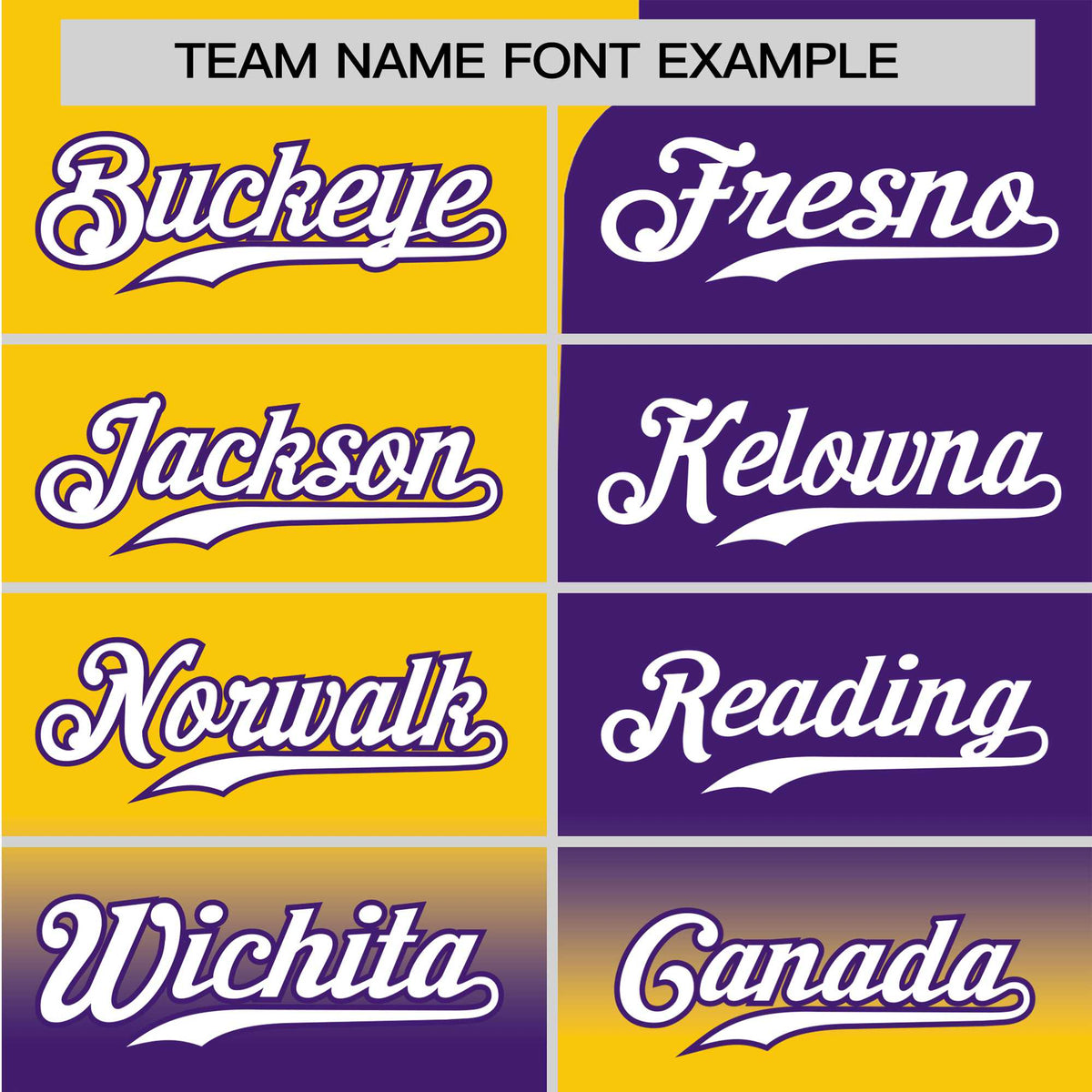 Custom Gold-Purple White Authentic Split Fashion Baseball Jersey