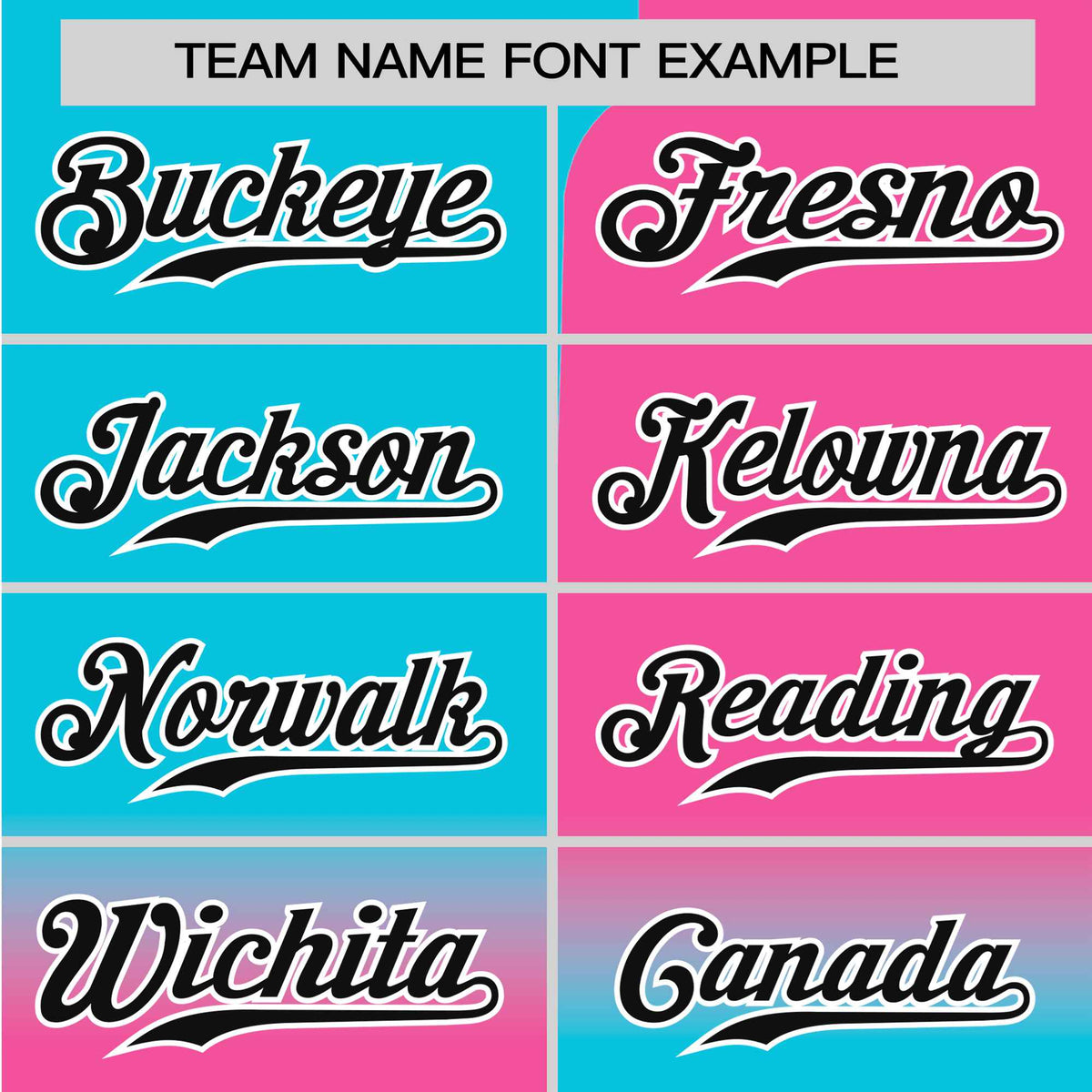 Custom Pink-Blue Black Authentic Split Fashion Baseball Jersey