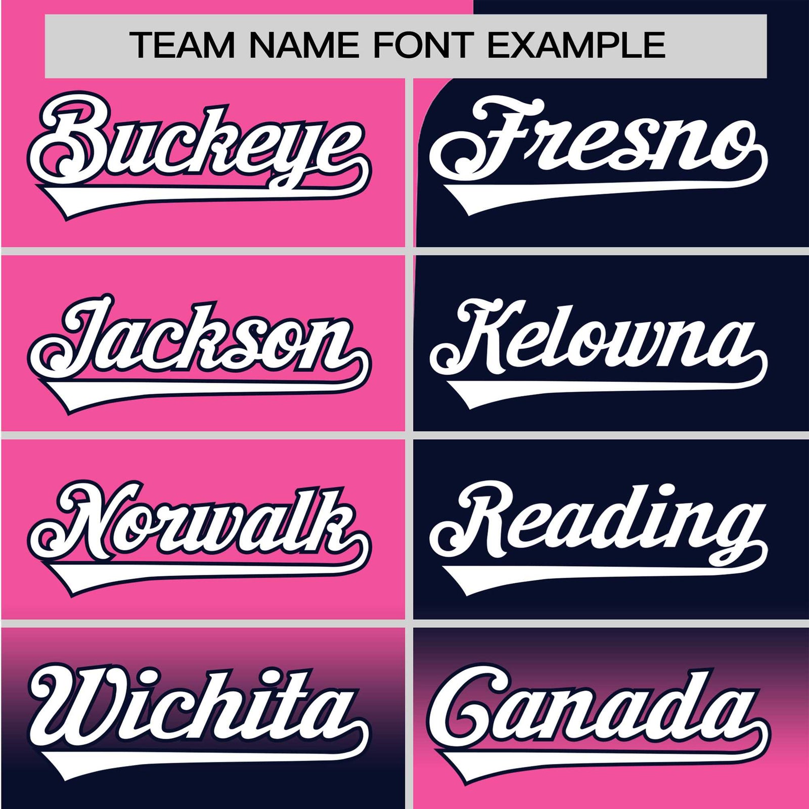 Custom Pink-Navy White Authentic Split Fashion Baseball Jersey