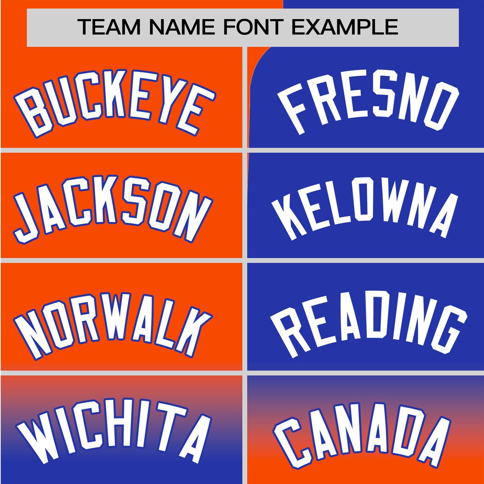 Custom Orange-Blue White Authentic Split Fashion Baseball Jersey