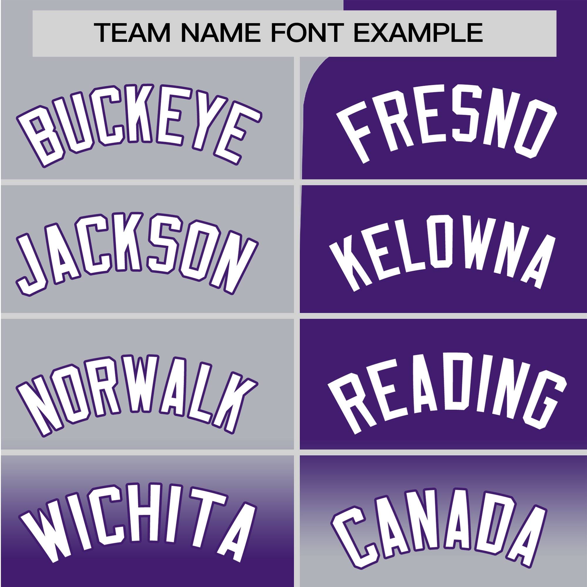 Custom Gray-Purple White Authentic Split Fashion Baseball Jersey