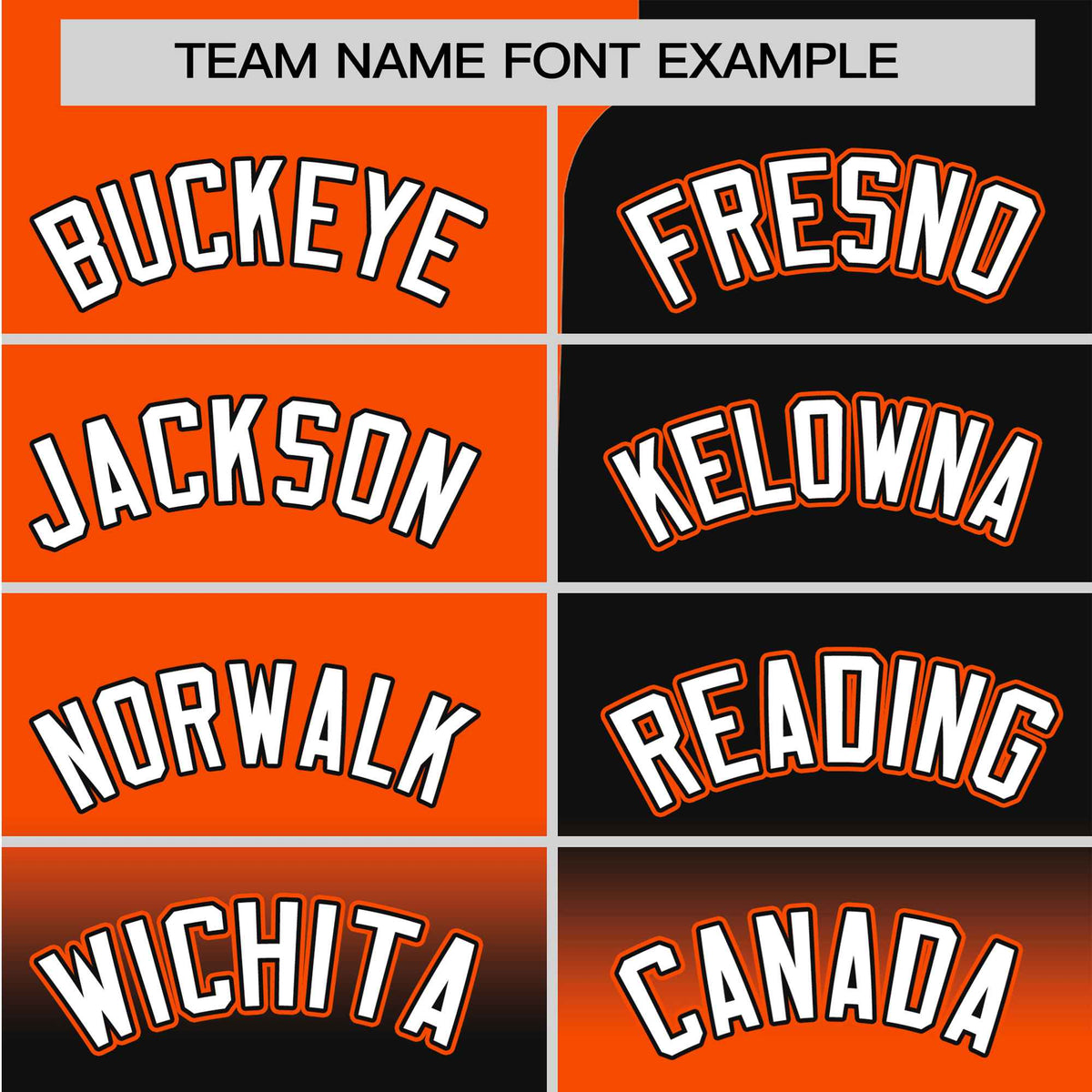 Custom Orange-Black White Authentic Split Fashion Baseball Jersey