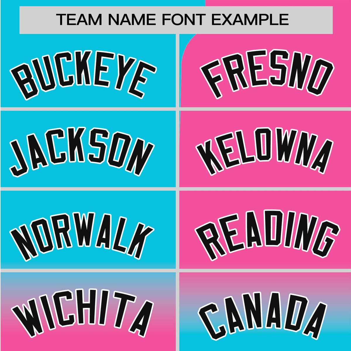 Custom Pink-Blue Black Authentic Split Fashion Baseball Jersey