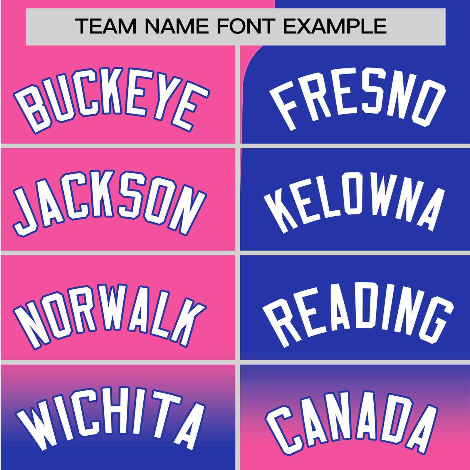 Custom Pink-Royal Blue White Authentic Split Fashion Baseball Jersey