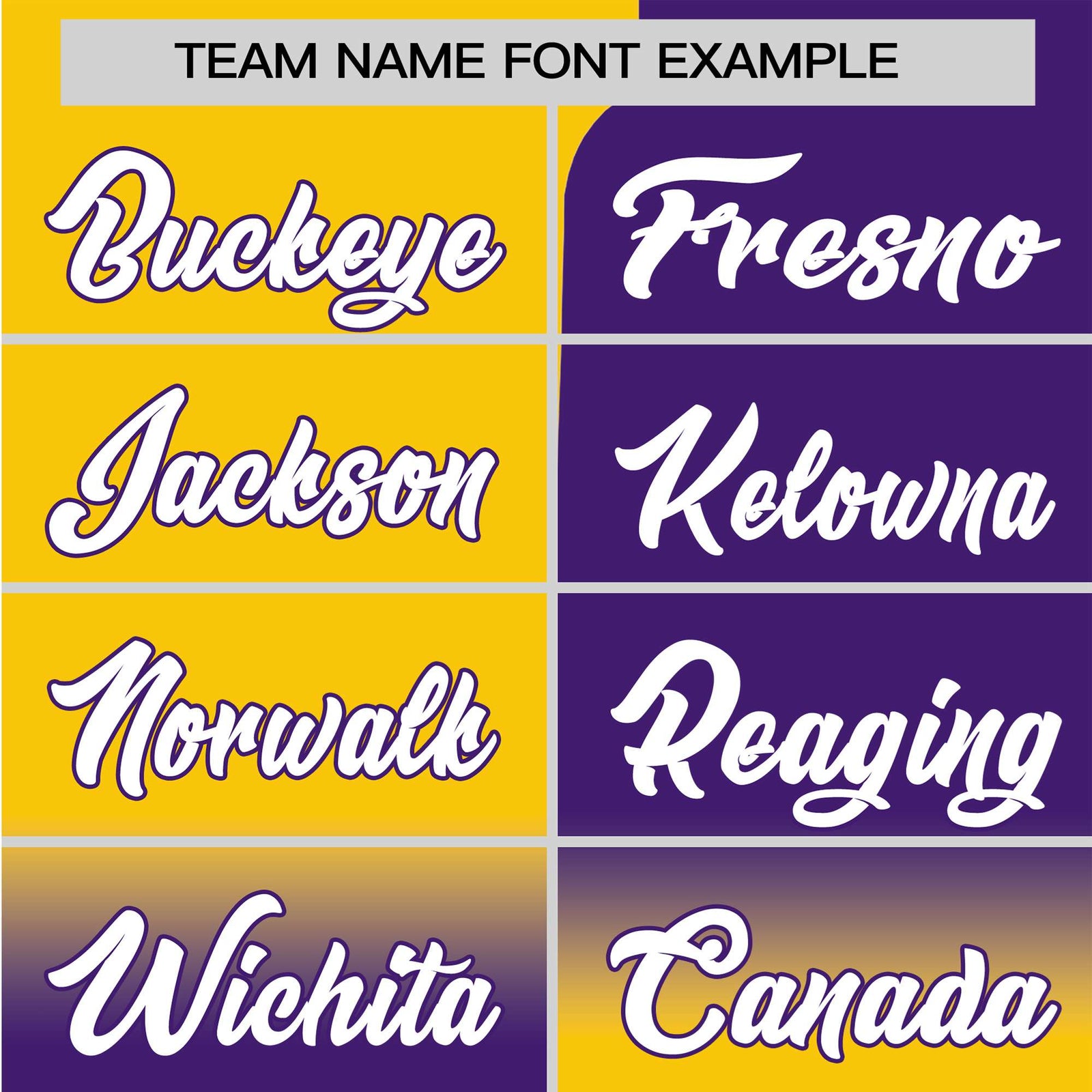 Custom Gold-Purple White Authentic Split Fashion Baseball Jersey