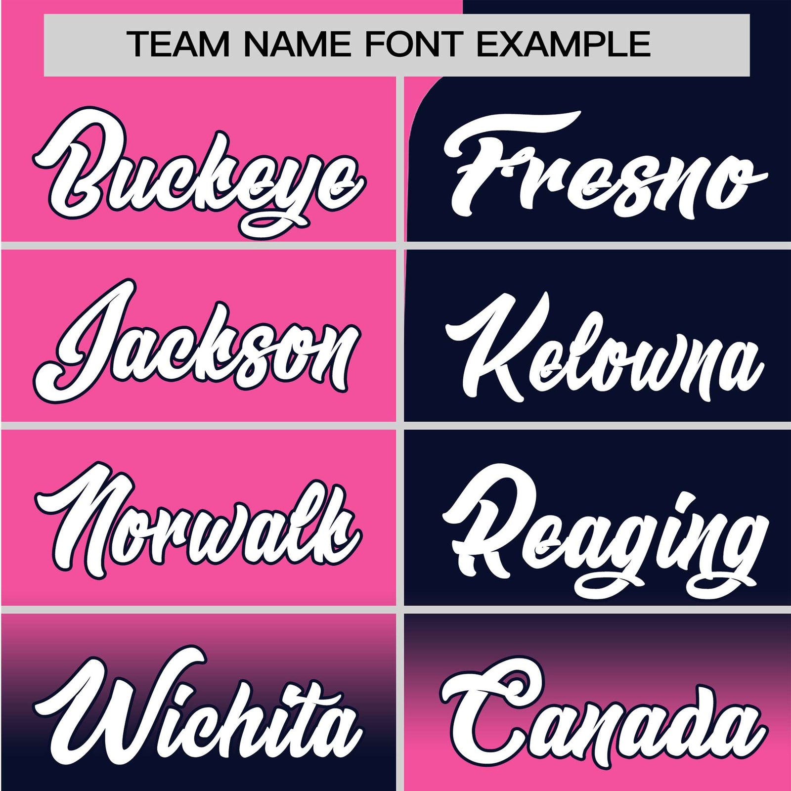 Custom Pink-Navy White Authentic Split Fashion Baseball Jersey