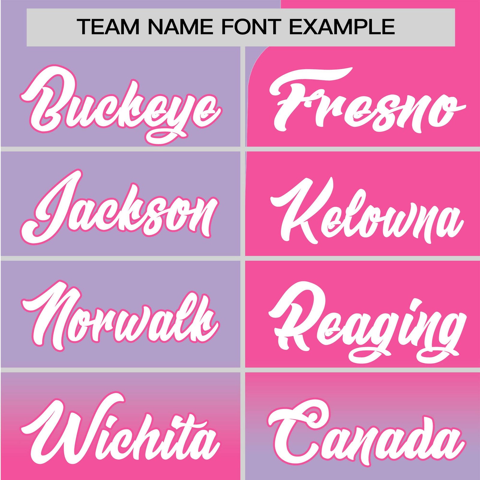 Custom Pink-Light Purple-White Authentic Split Fashion Baseball Jersey