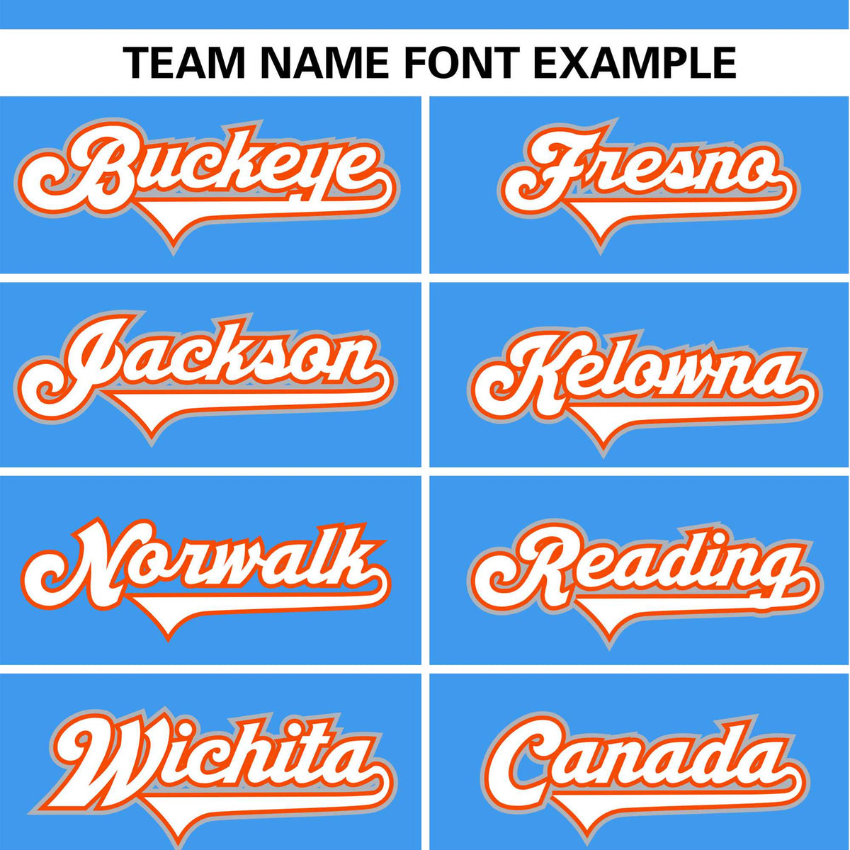 Custom Powder Blue Orange White Authentic Raglan Sleeves Baseball Jersey