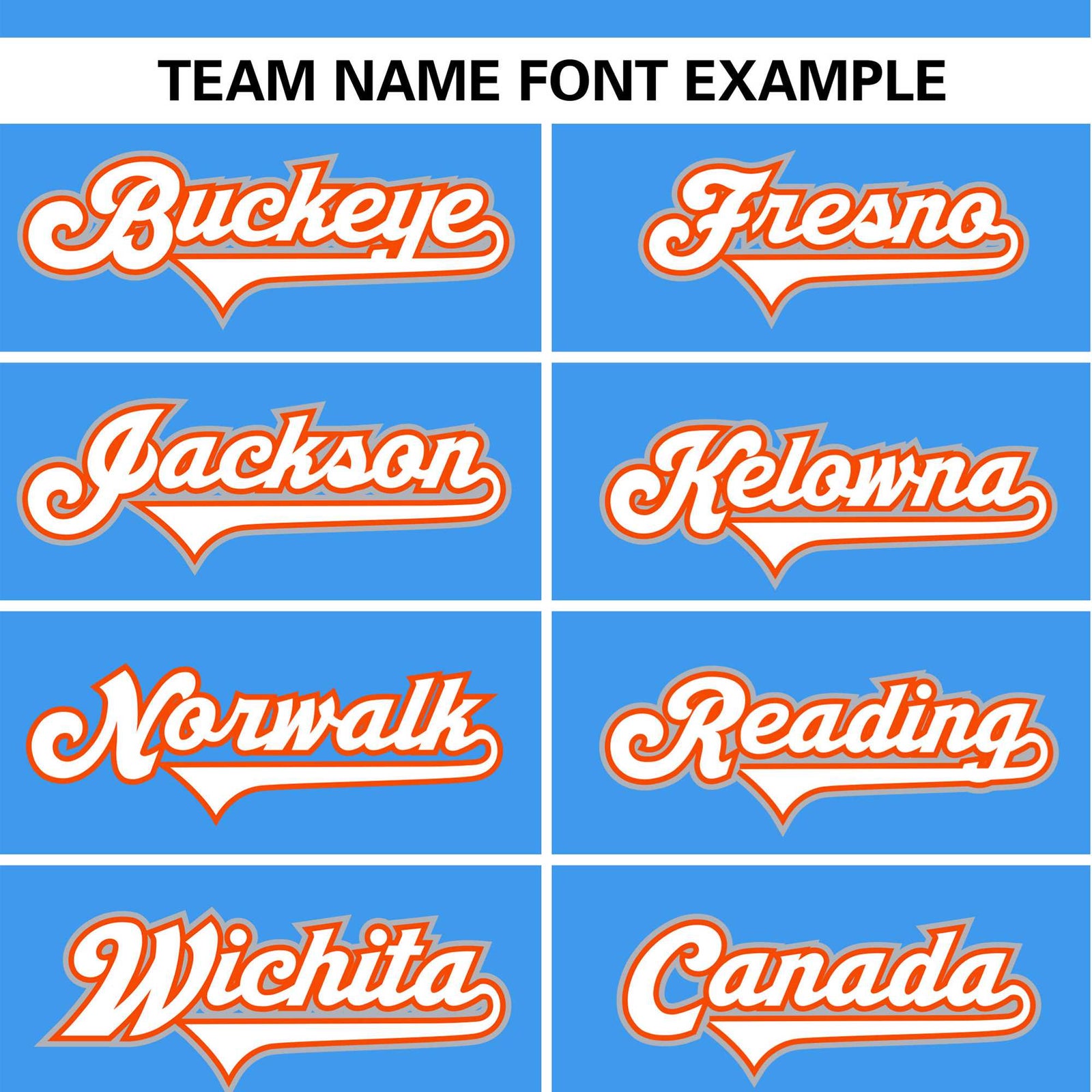 Custom Powder Blue Orange White Authentic Raglan Sleeves Baseball Jersey