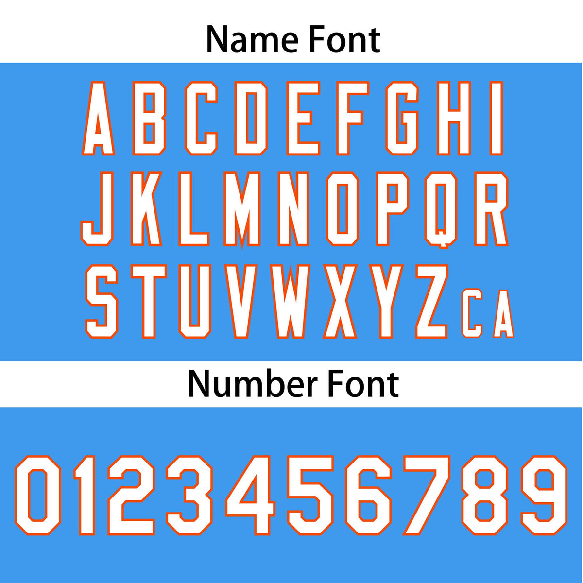 Custom Powder Blue Orange White Authentic Raglan Sleeves Baseball Jersey