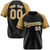 Custom Black Gold Authentic Raglan Sleeves Baseball Jersey