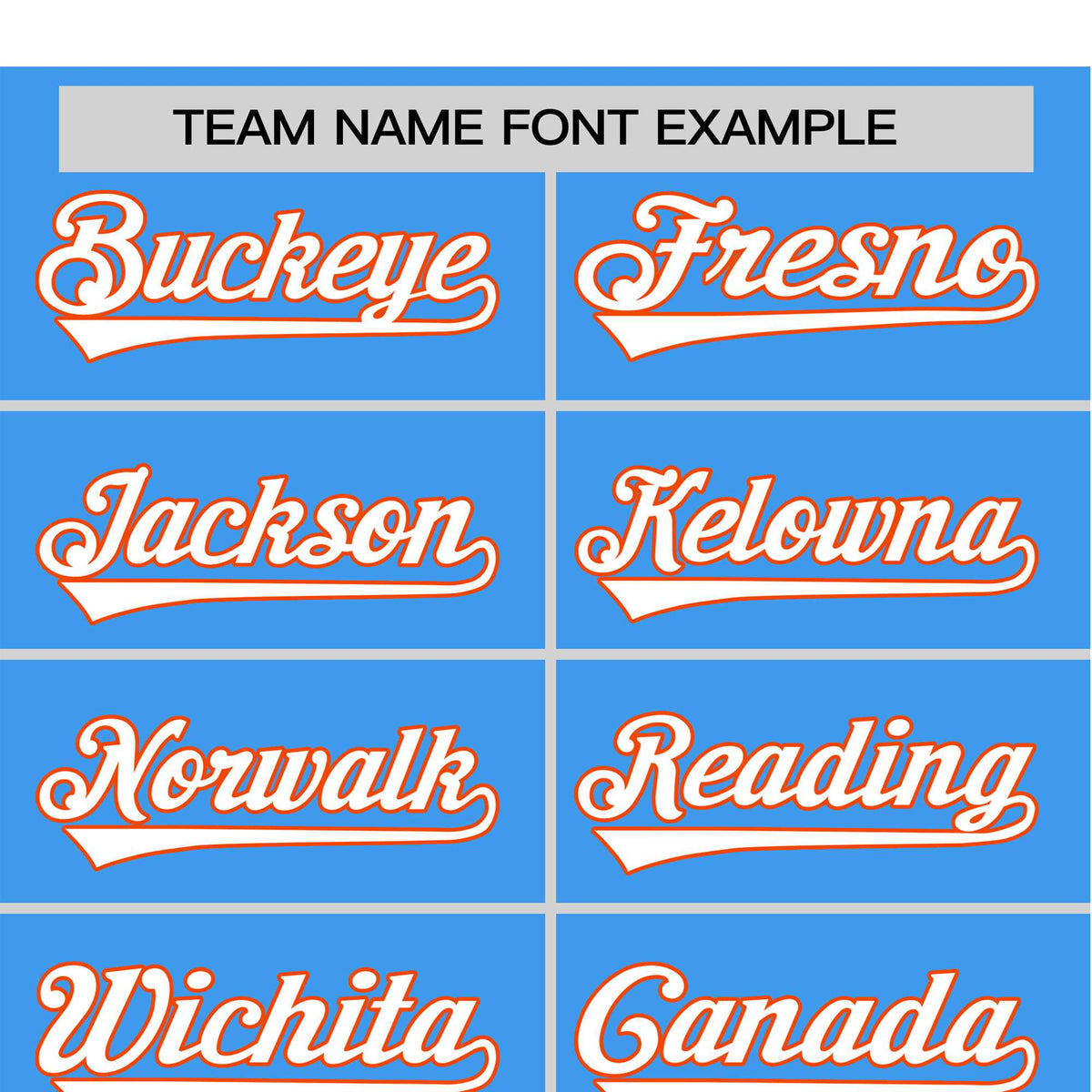 Custom Powder Blue Orange White Authentic Raglan Sleeves Baseball Jersey