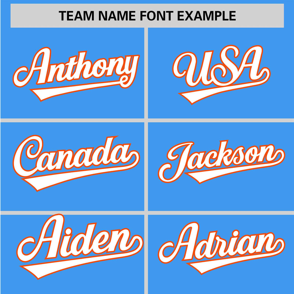 Custom Powder Blue Orange White Authentic Raglan Sleeves Baseball Jersey