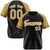 Custom Black Gold Authentic Raglan Sleeves Baseball Jersey