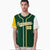 Custom Green Gold White Authentic Baseball Jersey