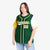 Custom Green Gold White Authentic Baseball Jersey