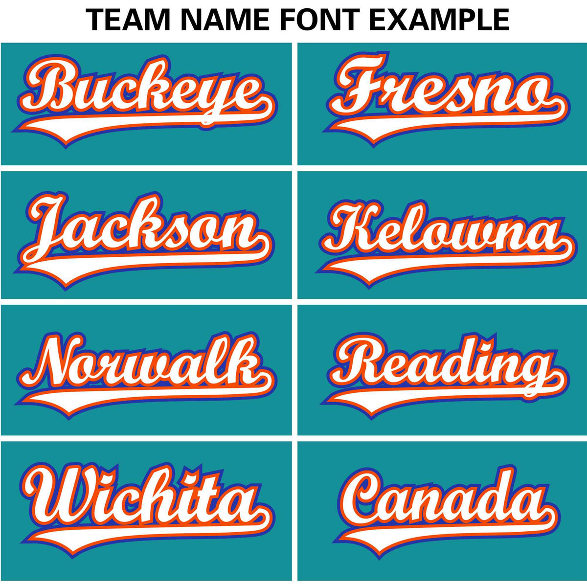 Custom Aqua White Orange Authentic Baseball Jersey