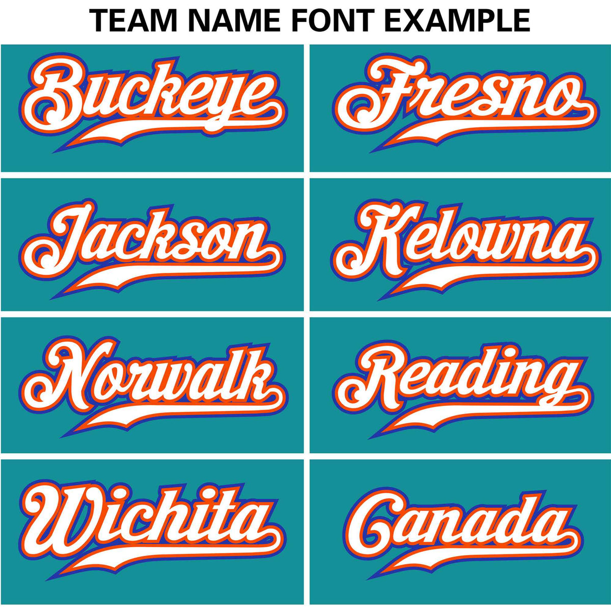 Custom Aqua White Orange Authentic Baseball Jersey