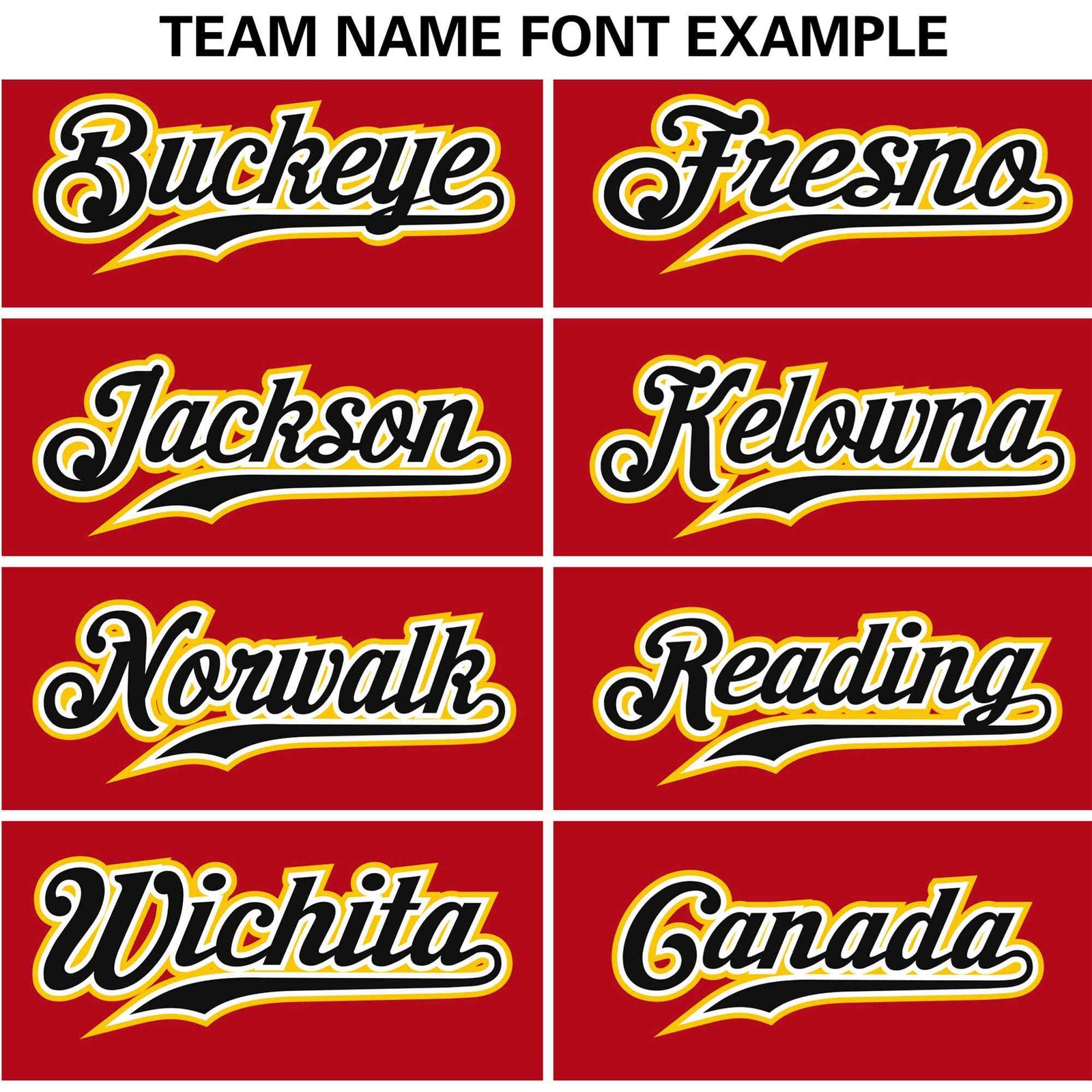 Custom Red Gold Black Yellow Authentic Baseball Jersey