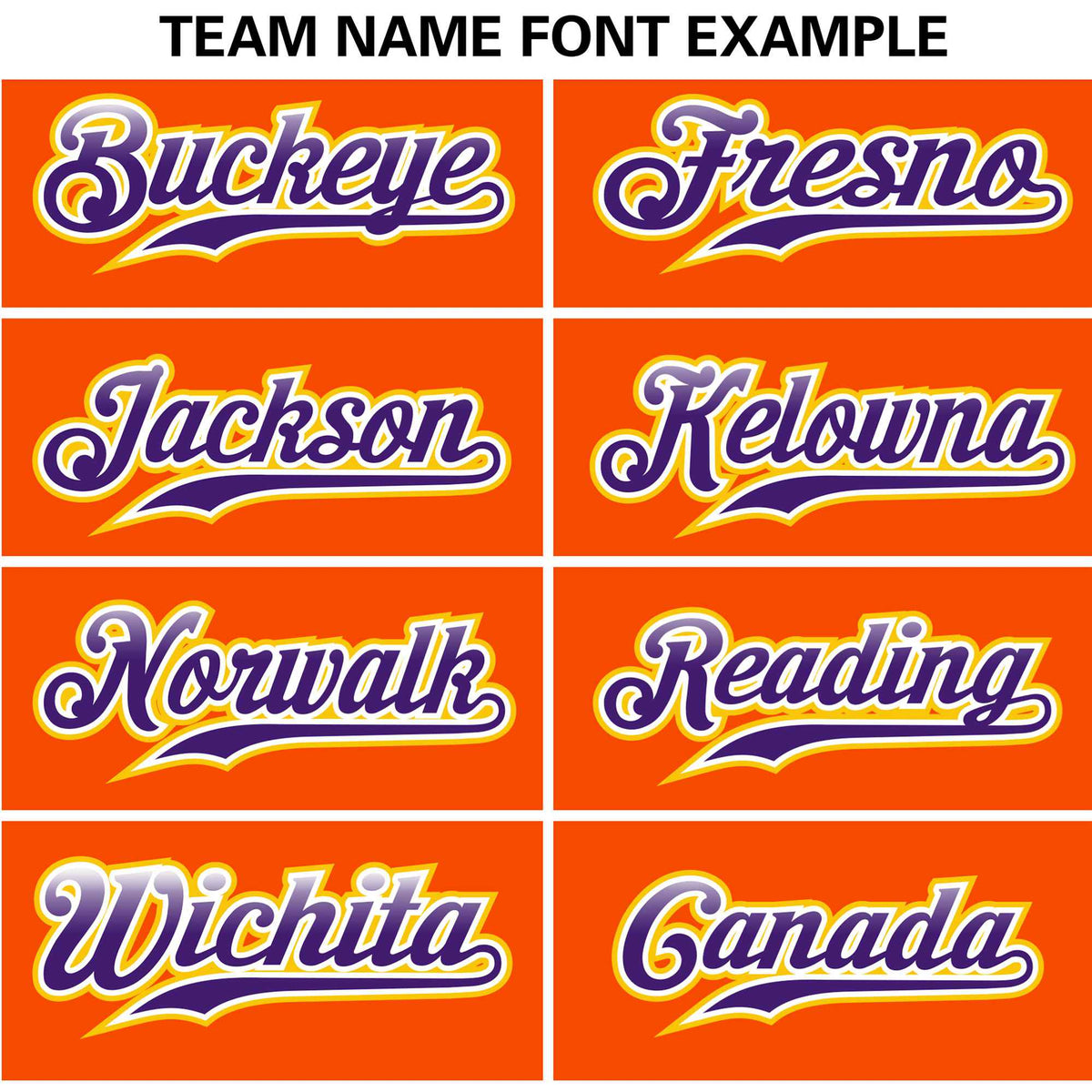 Custom Orange Purple Authentic Baseball Jersey