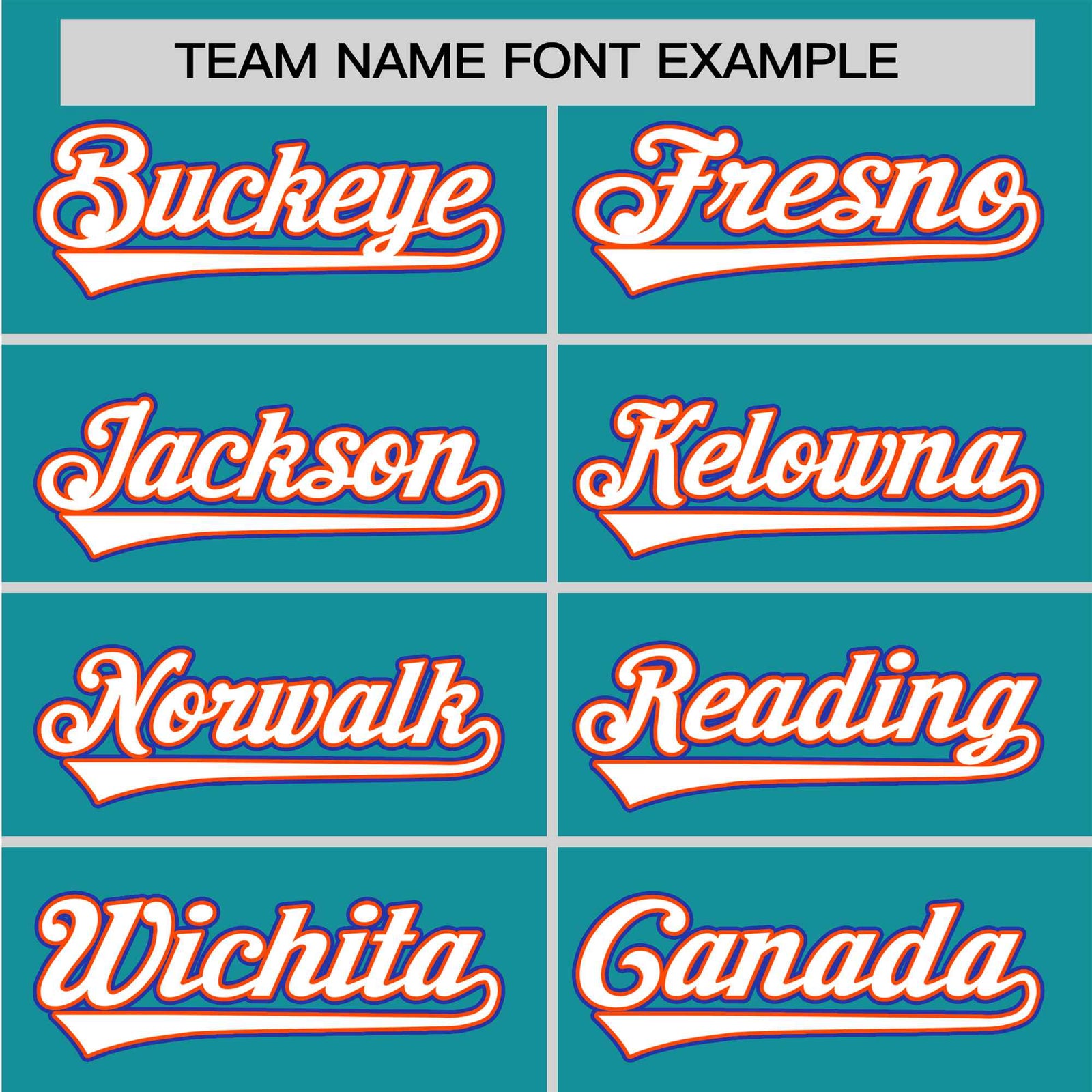 Custom Aqua White Orange Authentic Baseball Jersey