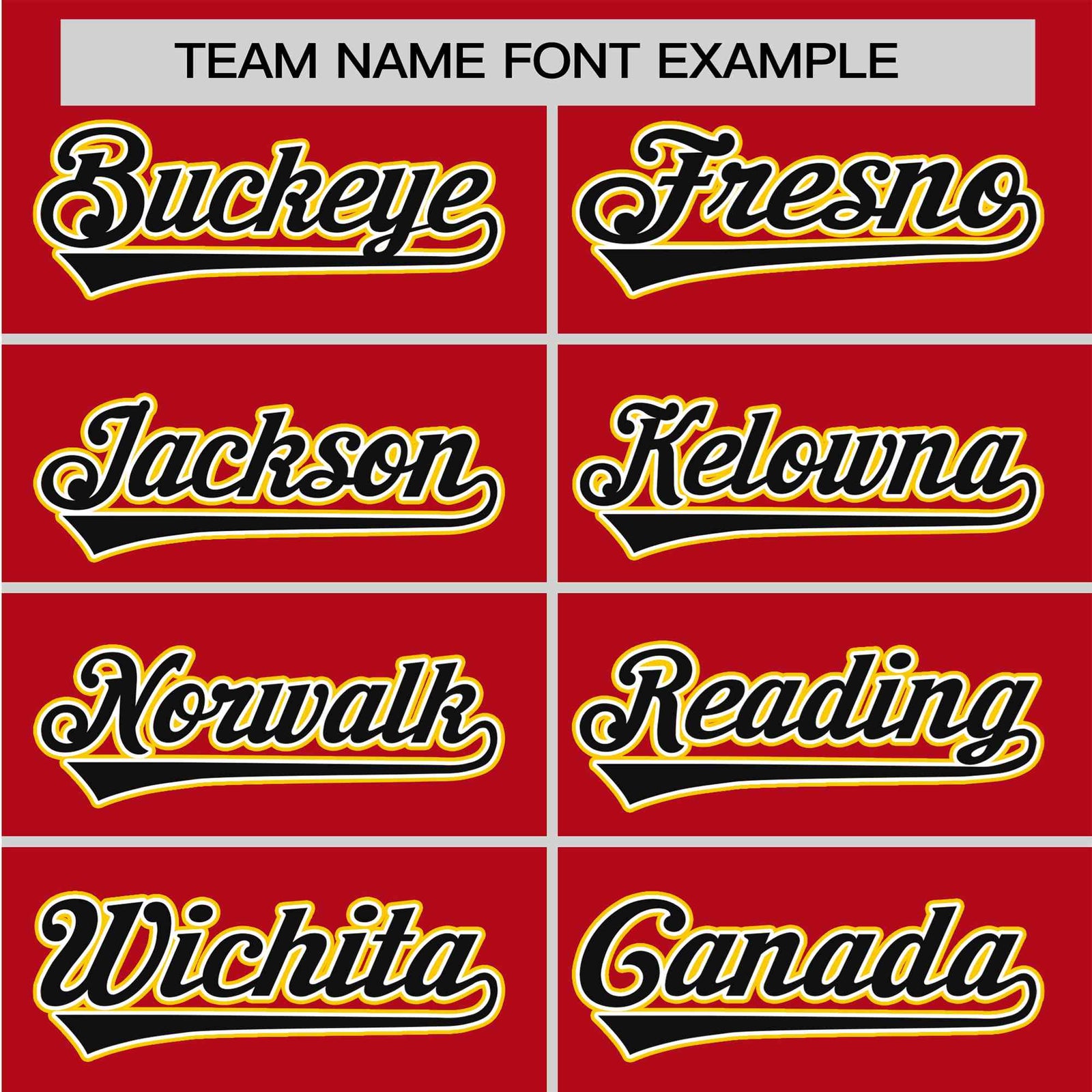 Custom Red Gold Black Yellow Authentic Baseball Jersey