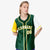 Custom Green Gold White Authentic Baseball Jersey