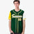 Custom Green Gold White Authentic Baseball Jersey