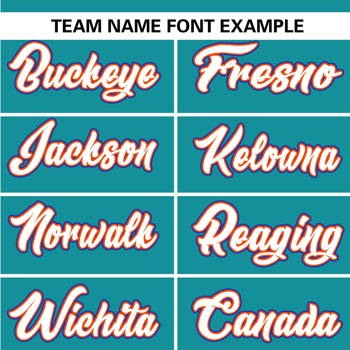 Custom Aqua White Orange Authentic Baseball Jersey