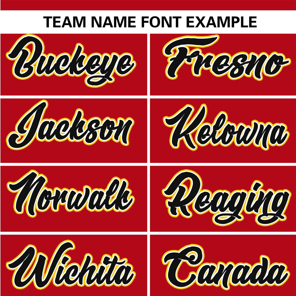 Custom Red Gold Black Yellow Authentic Baseball Jersey