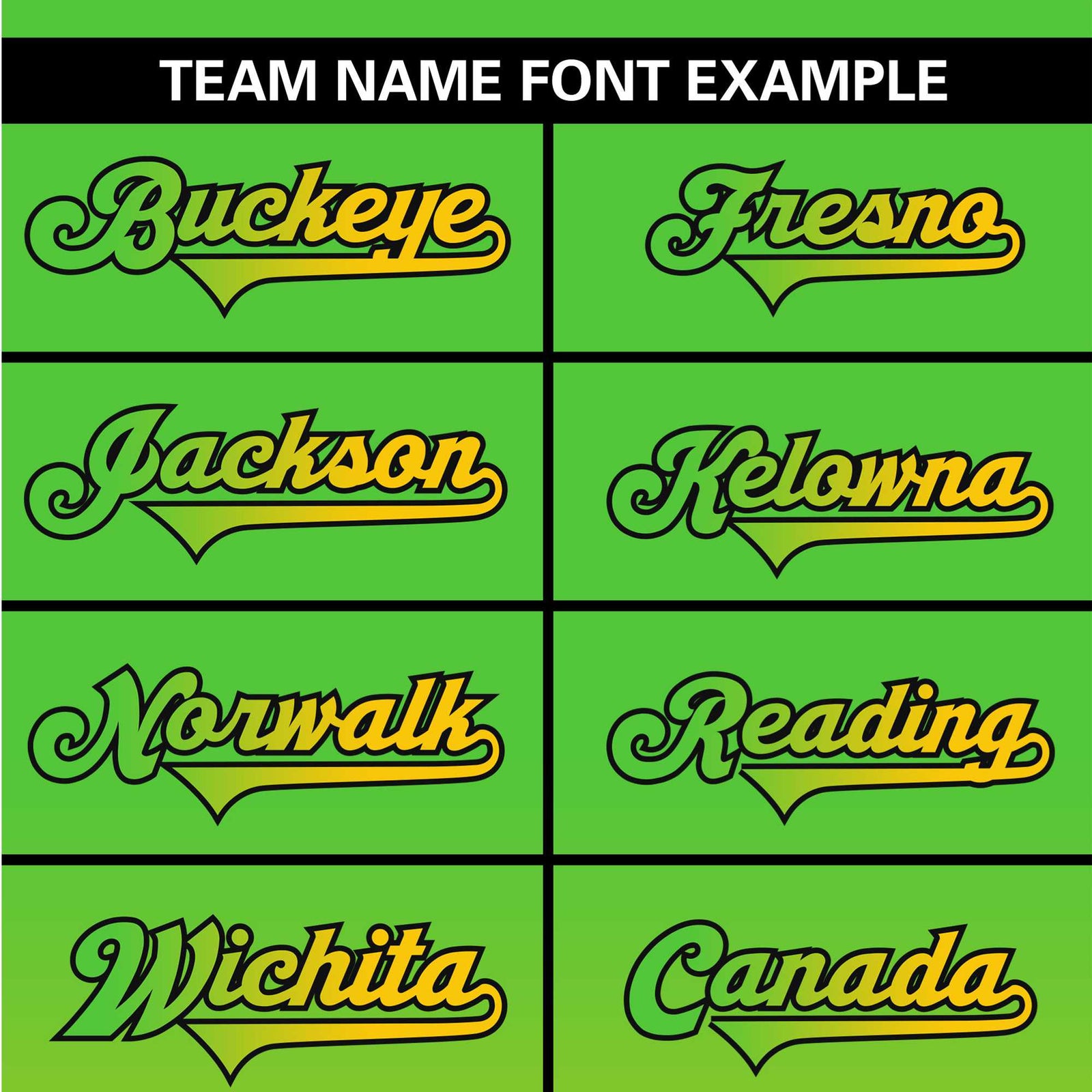 Custom Green Yellow-Black Authentic Fade Fashion Baseball Jersey