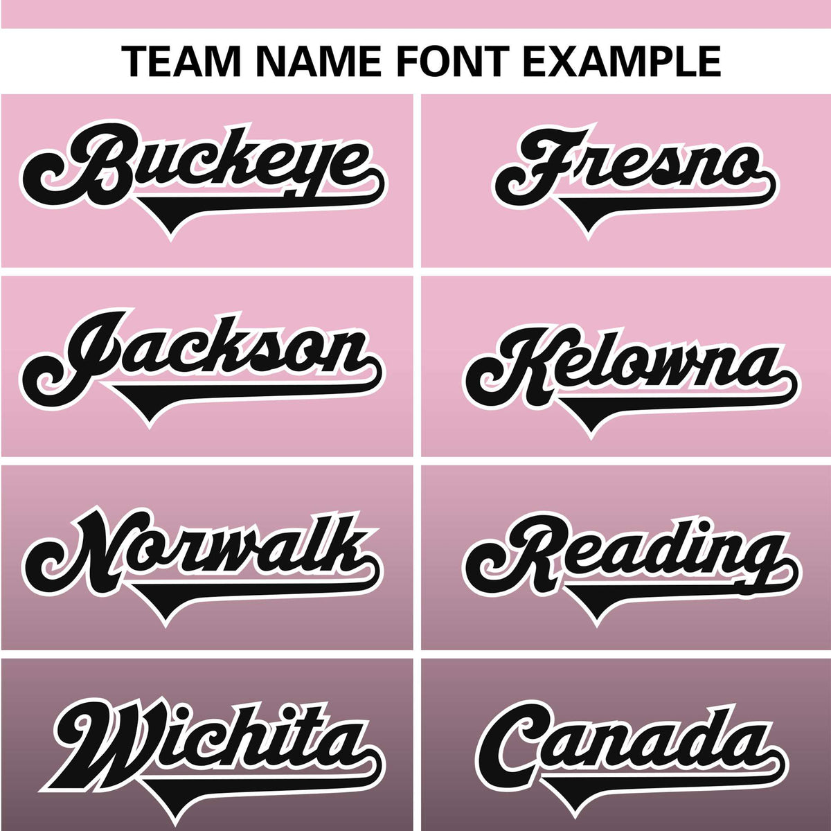 Custom Pink Black-White Authentic Fade Fashion Baseball Jersey