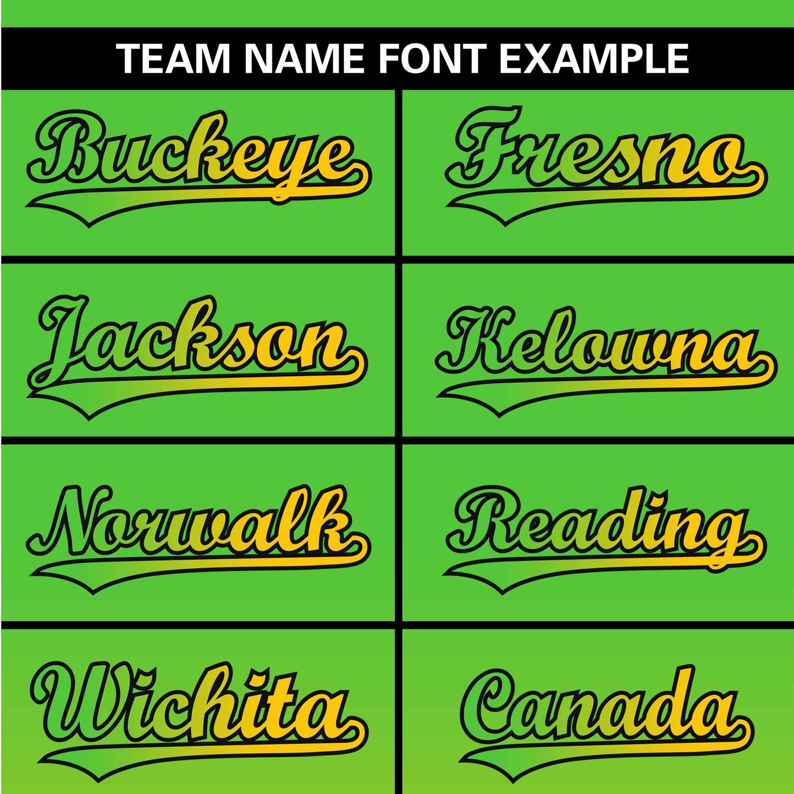 Custom Green Yellow-Black Authentic Fade Fashion Baseball Jersey