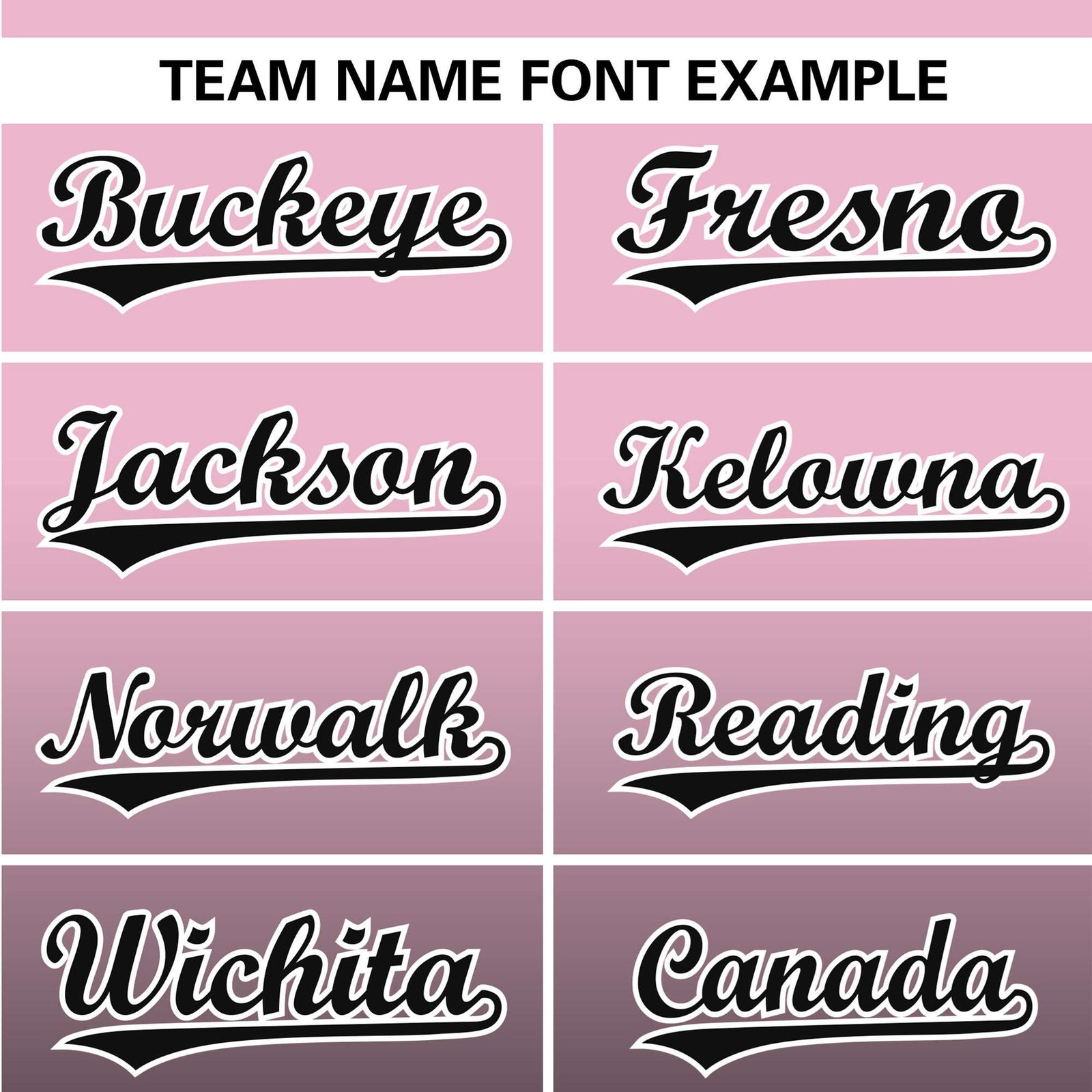 Custom Pink Black-White Authentic Fade Fashion Baseball Jersey