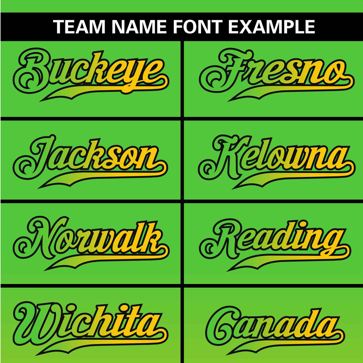 Custom Green Yellow-Black Authentic Fade Fashion Baseball Jersey