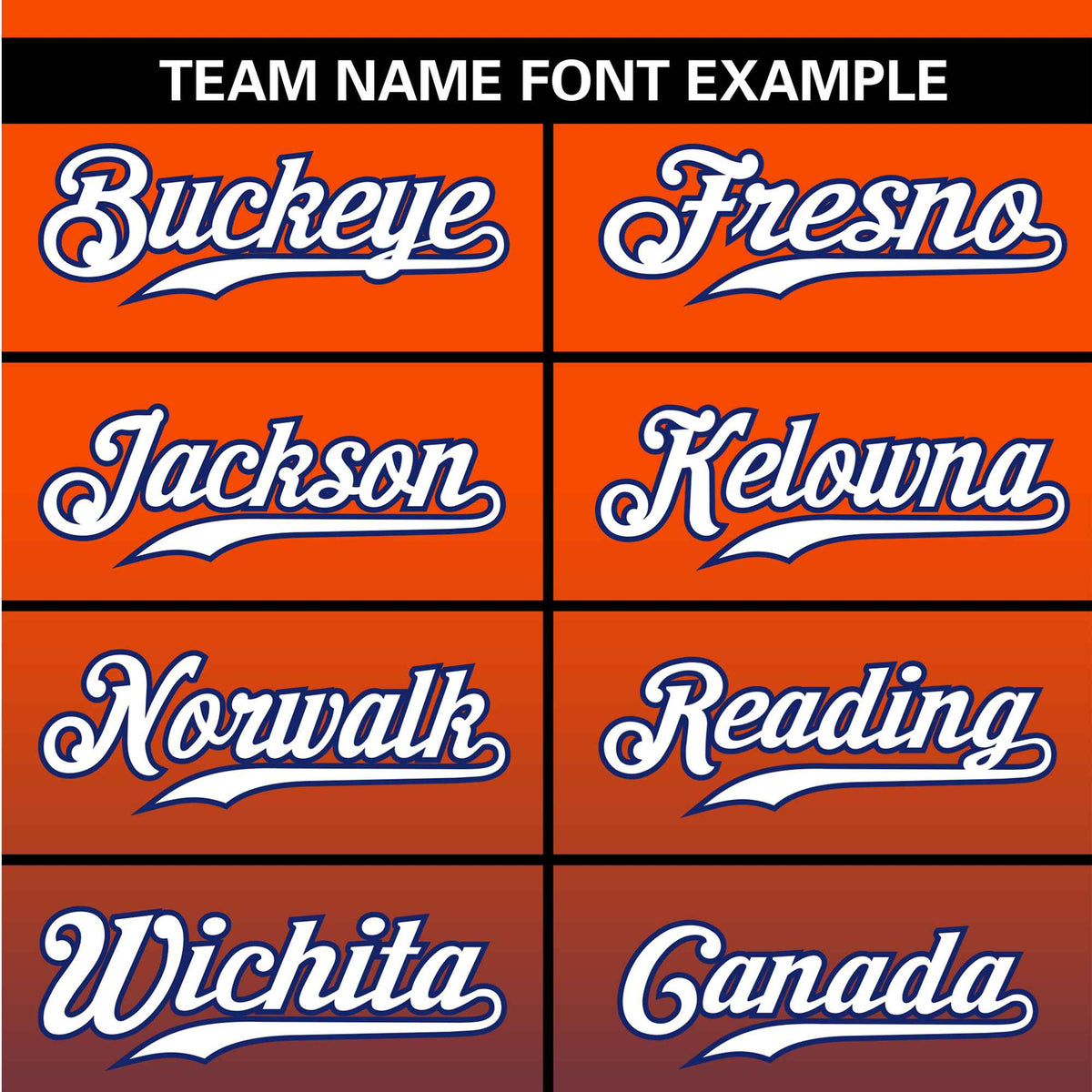 Custom Orange-Royal Blue-White Authentic Fade Fashion Baseball Jersey