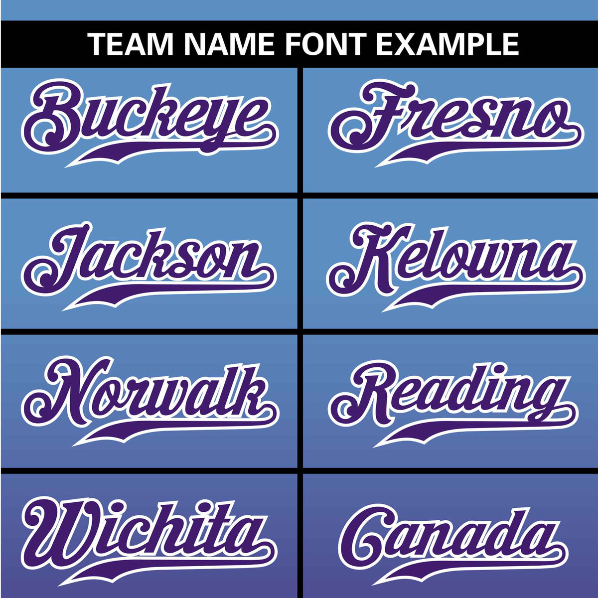 Custom Light Blue Purple-White Authentic Fade Fashion Baseball Jersey