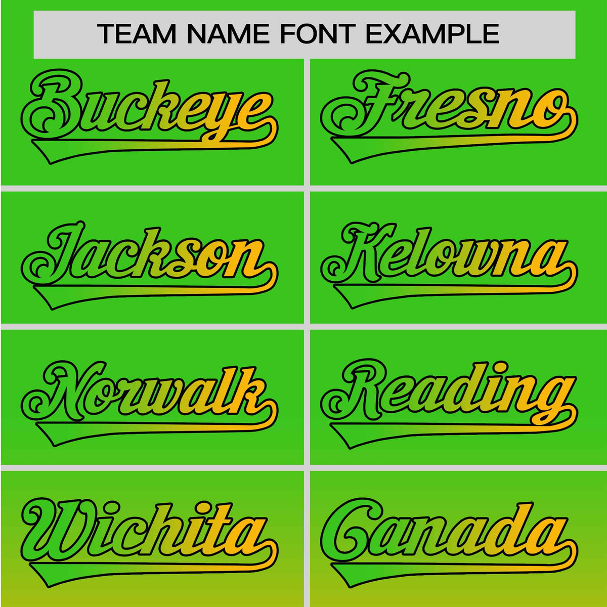 Custom Green Yellow-Black Authentic Fade Fashion Baseball Jersey