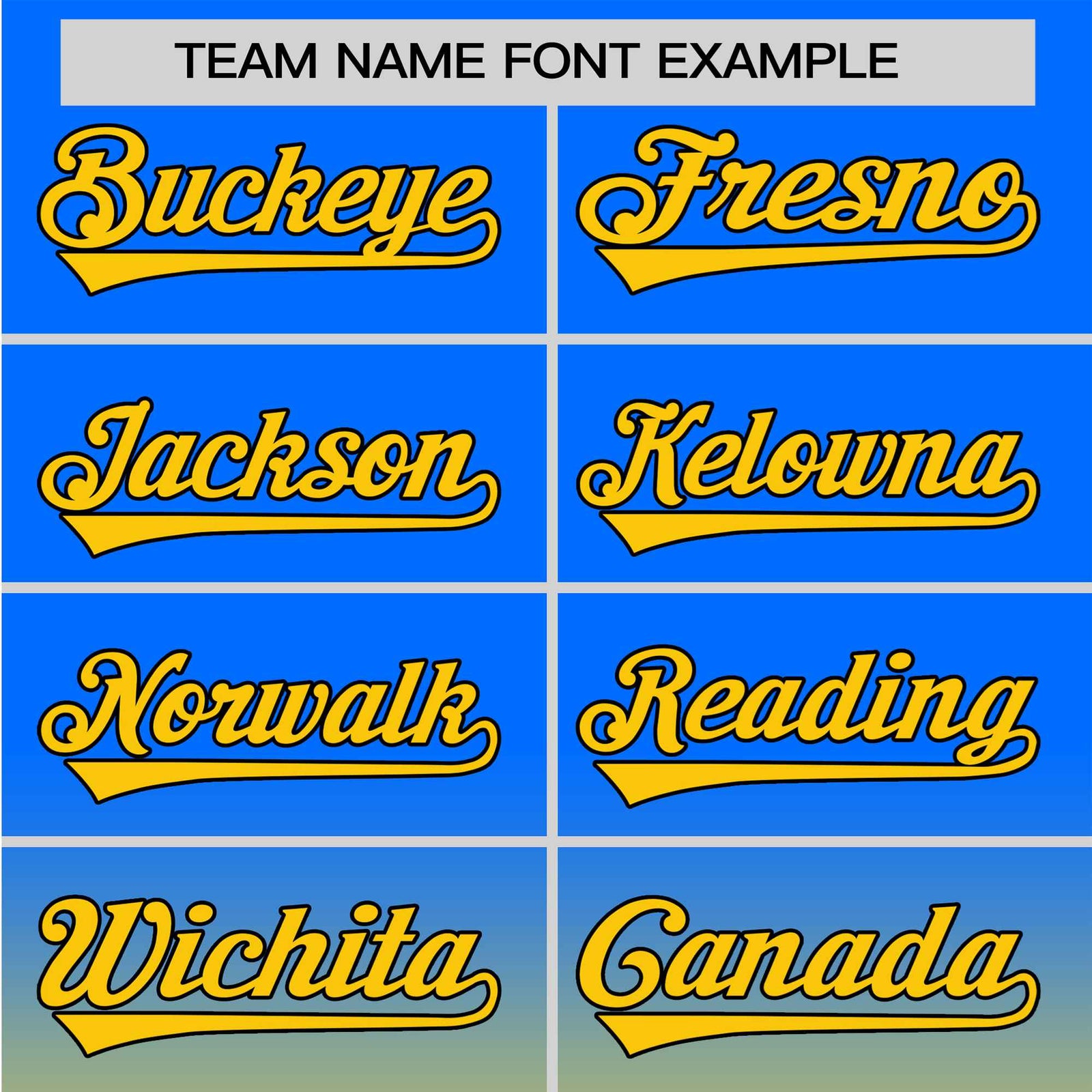 Custom Blue Yellow-Black Authentic Fade Fashion Baseball Jersey