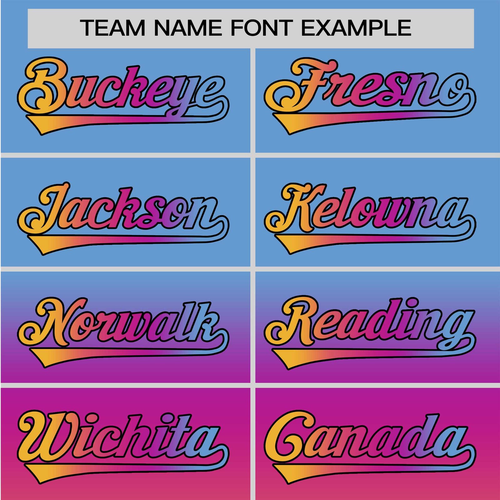 Custom Light Blue Pink-Yellow Black Authentic Fade Fashion Baseball Jersey