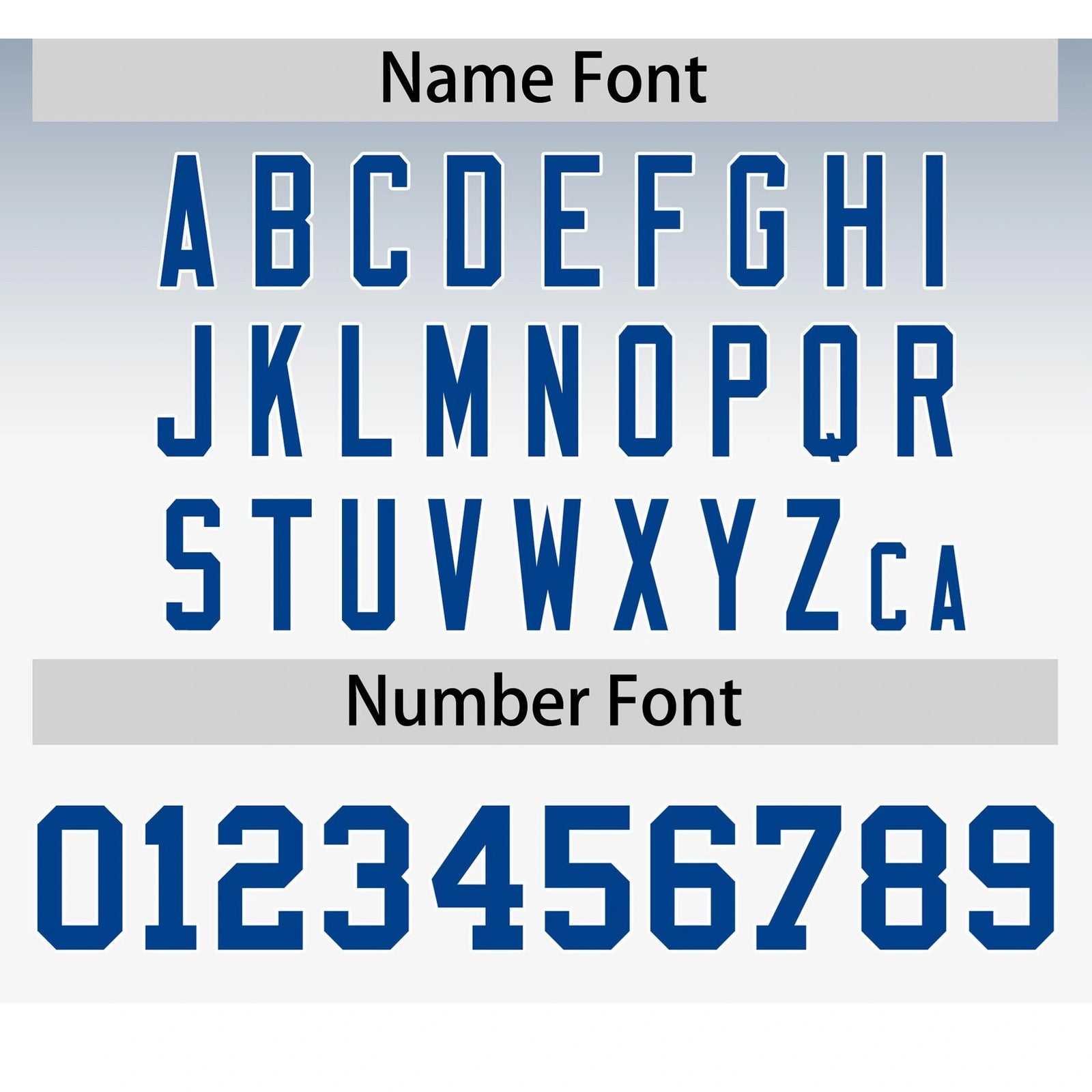 Custom Blue White Authentic Fade Fashion Baseball Jersey