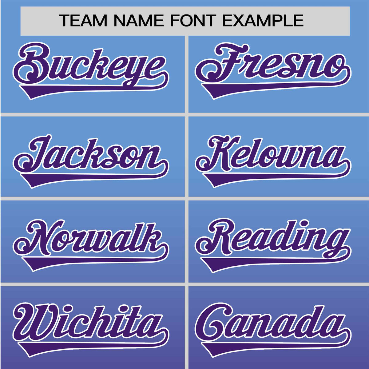 Custom Light Blue Purple-White Authentic Fade Fashion Baseball Jersey