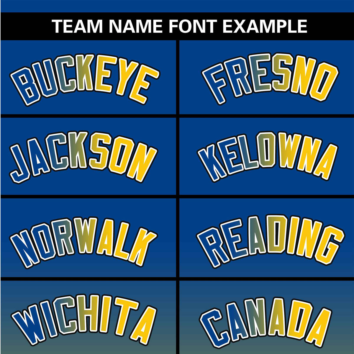 Custom Blue Yellow-Black Authentic Fade Fashion Baseball Jersey