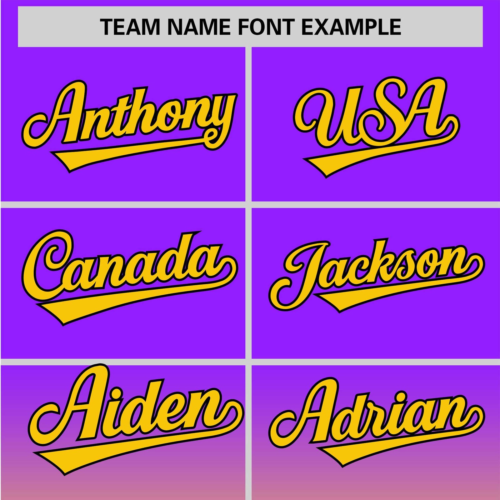 Custom Purple Yellow-Black Authentic Fade Fashion Baseball Jersey