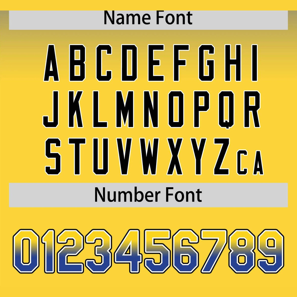 Custom Blue Yellow-Black Authentic Fade Fashion Baseball Jersey