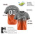 Custom Gray Orange-White Authentic Fade Fashion Baseball Jersey