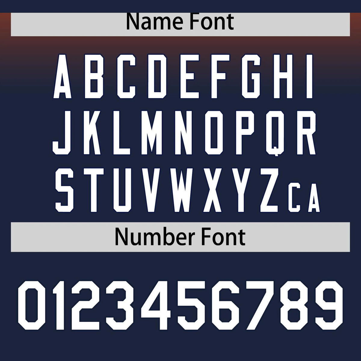 Custom Orange Navy-White Authentic Fade Fashion Baseball Jersey