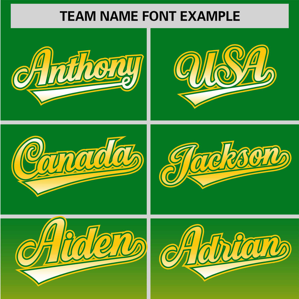 Custom Kelly Green Gold-White Authentic Fade Fashion Baseball Jersey