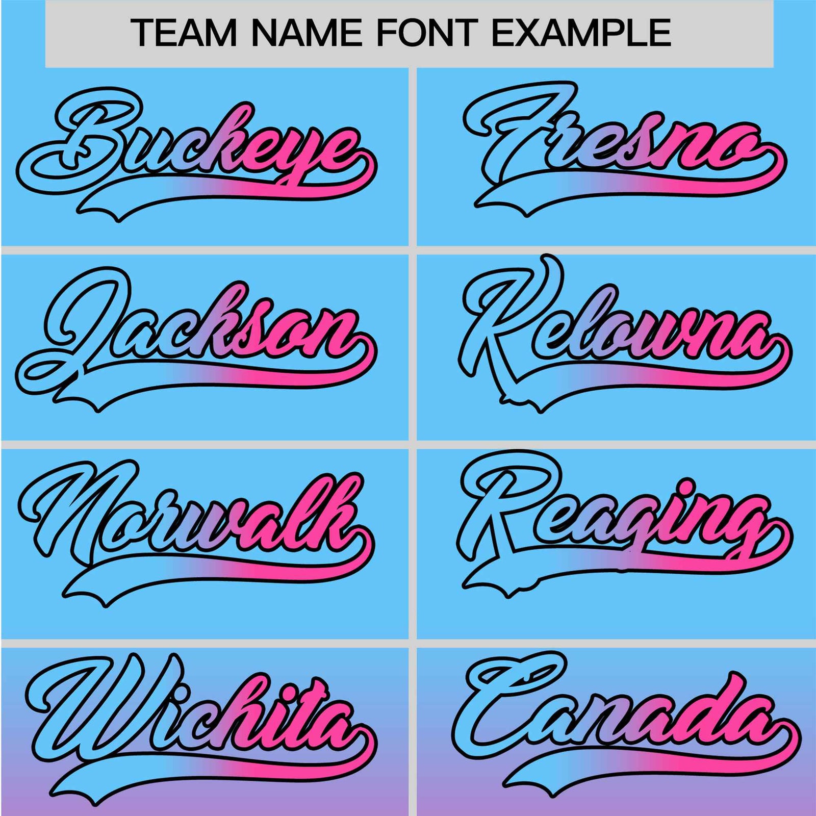 Custom Light Blue Pink-Black Authentic Fade Fashion Baseball Jersey