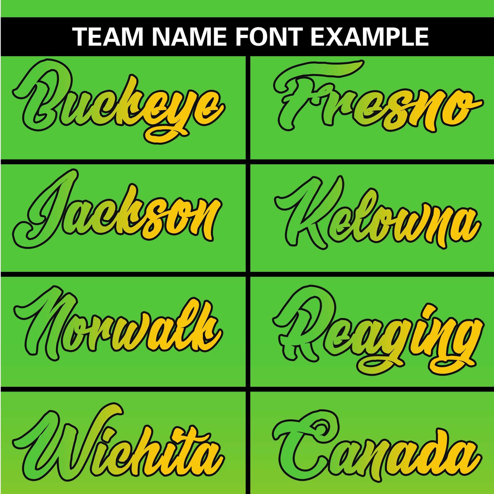 Custom Green Yellow-Black Authentic Fade Fashion Baseball Jersey